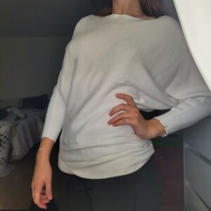 White Sweater Top